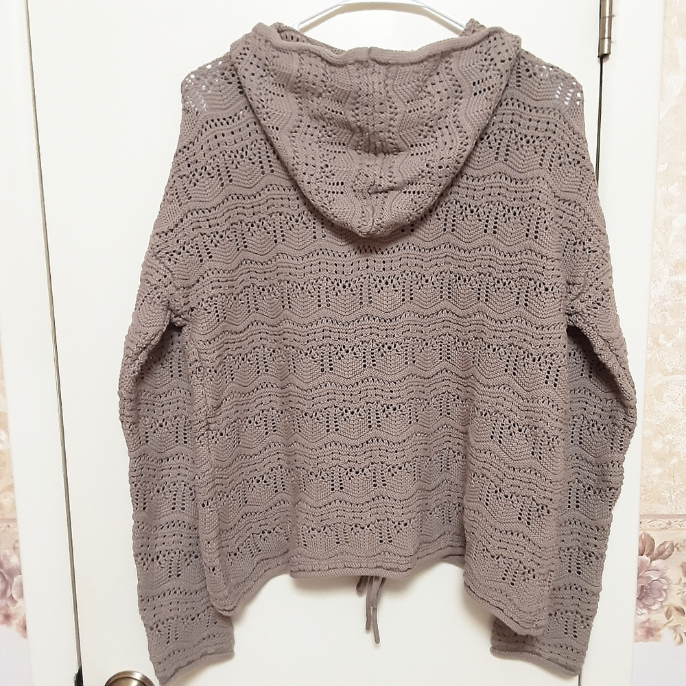 Lety & Me Hooded Sweater Womens Large - Picture 6 of 10